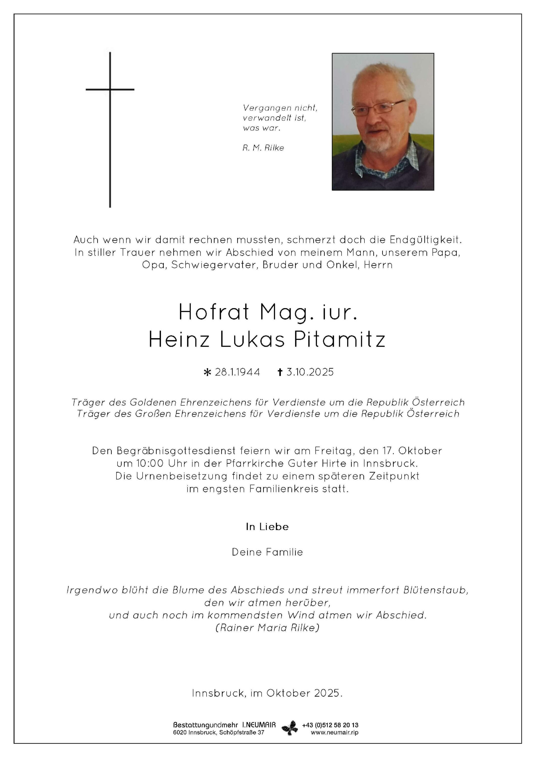 Heinz Pitamitz